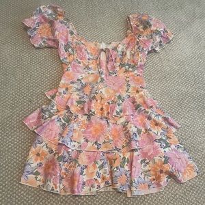 Floral mini dress
